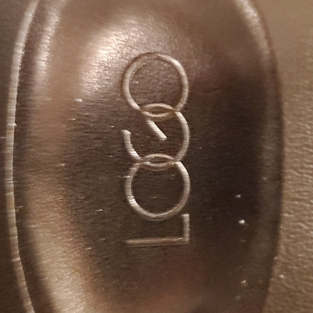 LOGO Leather Slides - Picture 6 of 7